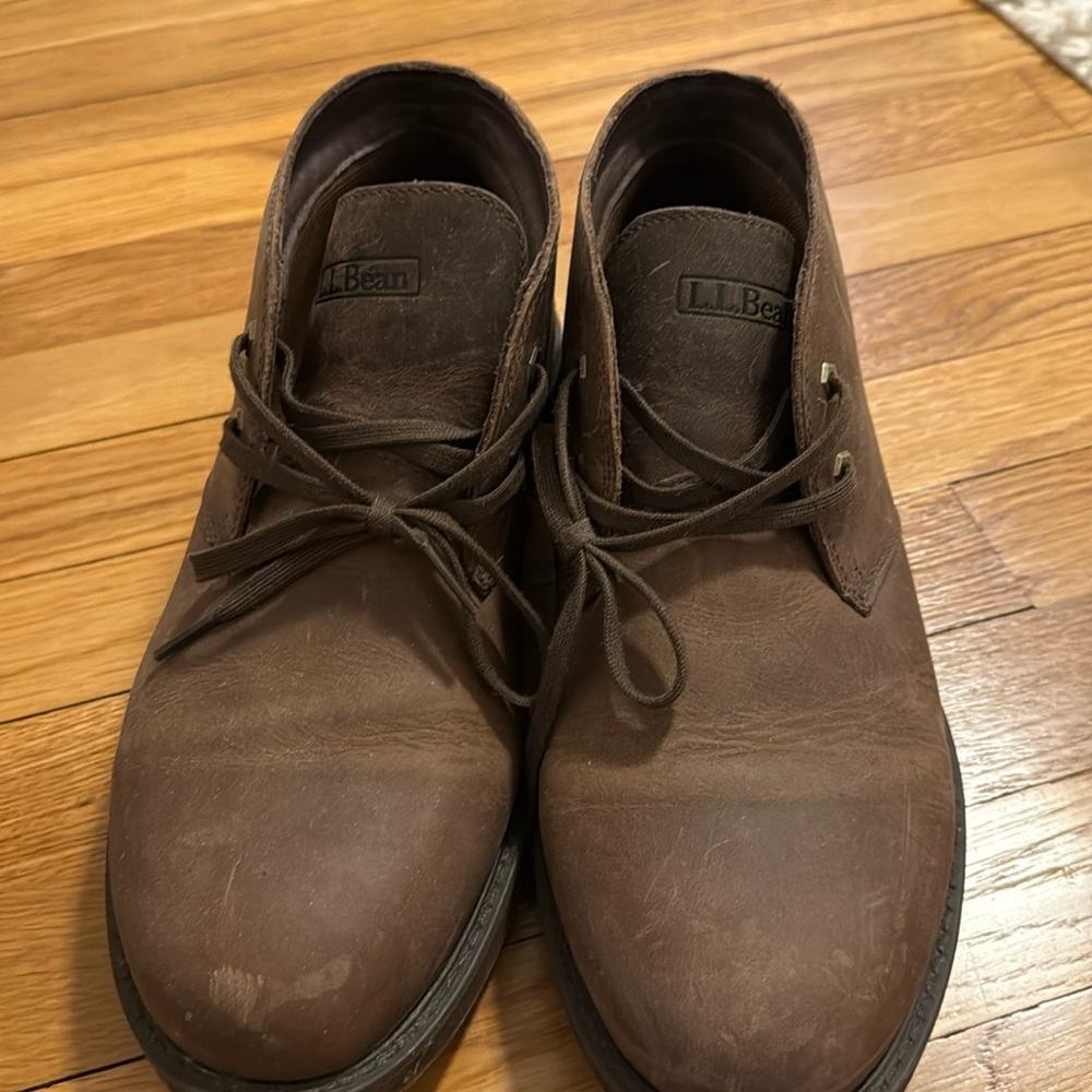 L.L. Bean Brown Leather Boots
